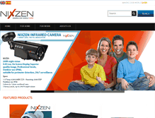 Tablet Screenshot of nixzen.com
